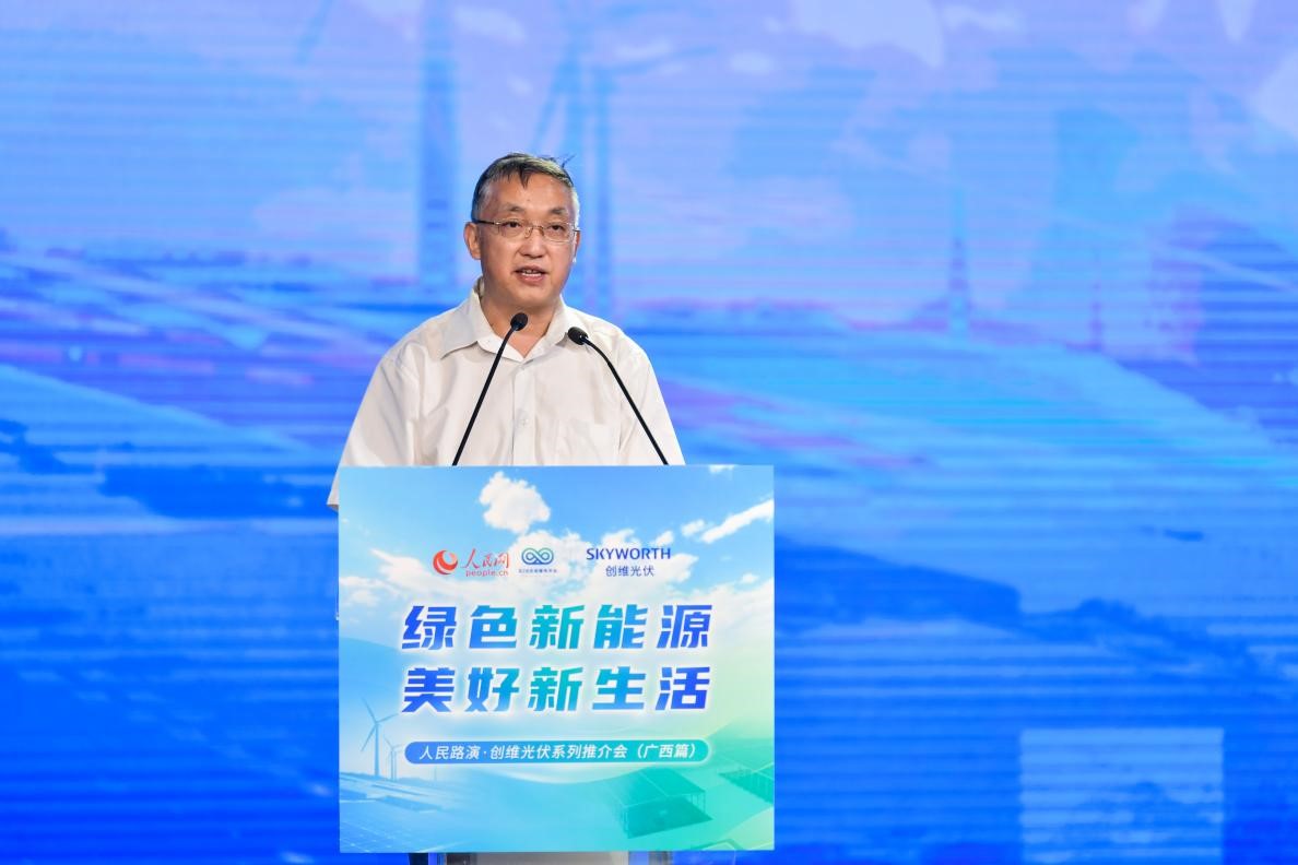 農(nóng)業(yè)農(nóng)村部信息中心主任、黨委書記王小兵。人民網(wǎng)記者 